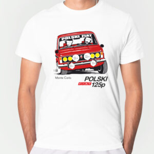 Koszulka klasyczna z rajdowym 125p Monte Carlo